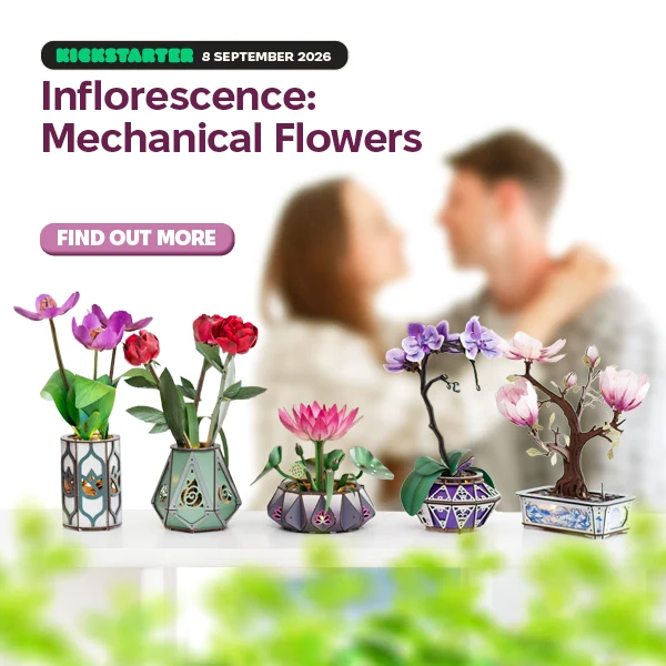 Mechanical Flower Model Kit