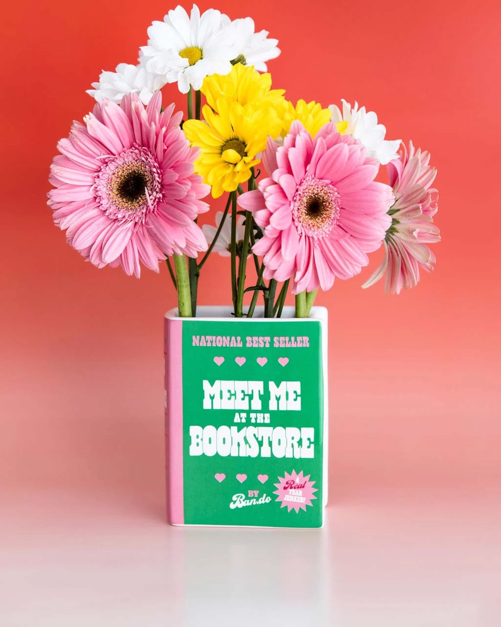 Ceramic Book Vase